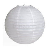 Round Paper Lanterns (White) - Funzoop