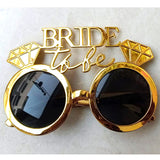 Bride To Be Party Goggles With Diamond - Metallic