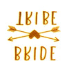 Bride Tribe Tattoos Pack - Golden - Funzoop