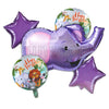 Dumbo Elephant 5 in 1 Foil Balloons Bouquet Set - Funzoop
