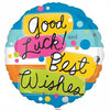 18" Good Luck Best Wishes Foil Balloon - Funzoop