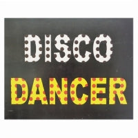 Disco Dancer Photo Booth Placard - Funzoop