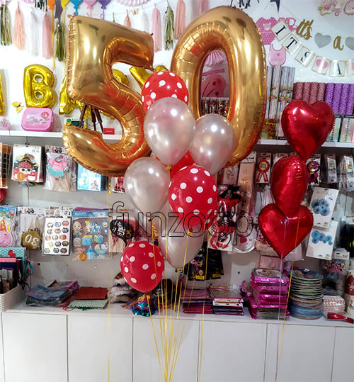 Birthday Helium Balloon Arrangements