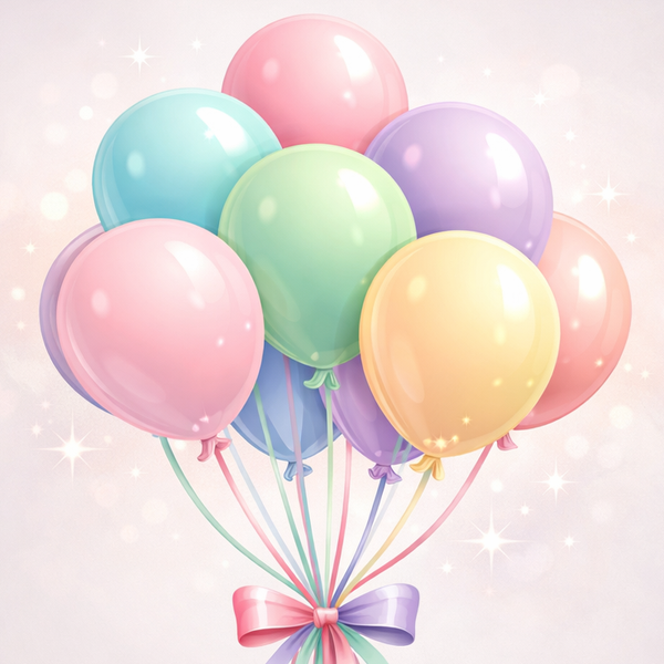 Helium Balloons for Birthday Parties & Celebrations
