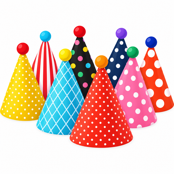 Party Hats & Caps