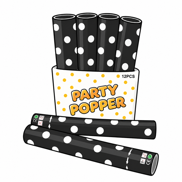 Party Poppers for Birthday, Wedding & Celebration Parties