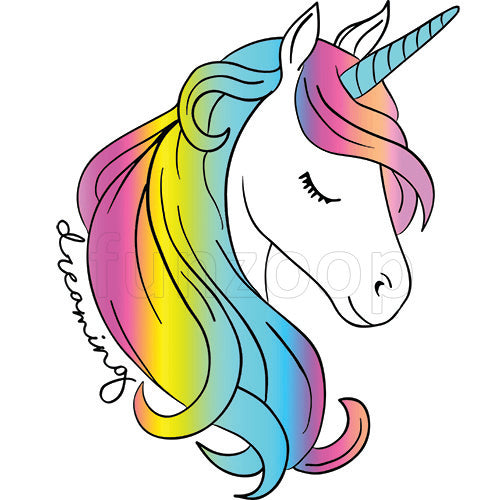 unicorn theme birthday decoration setup with balloons and party supplies