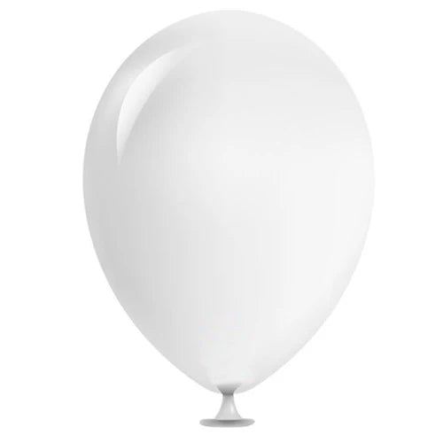 Standard White Latex Balloons, 12 Inch