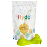 Pack of 25, 12 inch lemon yellow sweet pastel latex party decoration balloon of Flyde brand for birthday baby shower and event decor Funzoop - The Party Shop