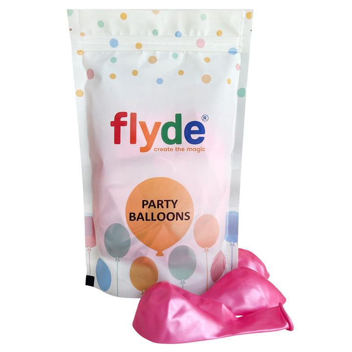 Light Pink Metallic Latex Pearl Balloons 12 Inch | Party Supplies ...