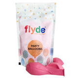 Bag of flyde party balloons from Funzoop - The Party Shop with colorful design on a white background