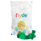 Flyde brand 12 inch green latex party decoration balloons pack of 25 pcs sold by Funzoop The Party Shop