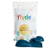 Flyde brand 12 inch teal latex party decoration balloons pack of 25 from Funzoop The Party Shop