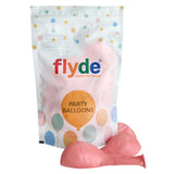 Bag of flyde party balloons from Funzoop - The Party Shop with Orange balloons on a white background