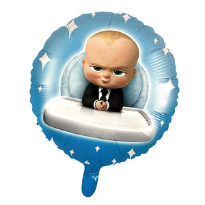 18" Boss Baby Theme Printed Foil Balloon-funzoop-thepartyshop