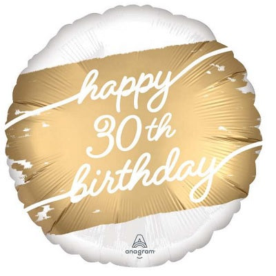 18" Golden Age 30 - Anagram [Helium Inflated] - FUNZOOP