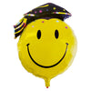 18" Smiley Grad Emoji Foil Balloon-funzoop-thepartyshop