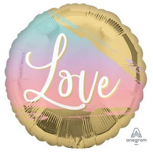 18" Sunset Love - Anagram [ Helium Inflated] - FUNZOOP
