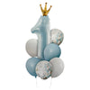 1st Birthday Crown Set - Blue-funzoop-thepartyshop