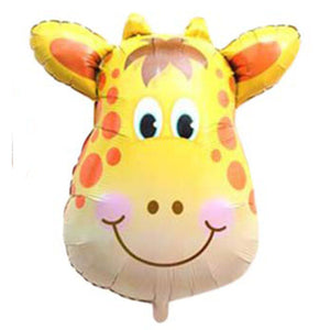 30" Large Animal Foil Balloon - Giraffe [Uninflated] - FUNZOOP