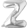 32 Inch Silver Foil Letter Balloon - A to Z