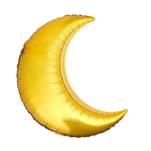 32CrescentMoonShapedFoilBalloon-funzoop-thepartyshop