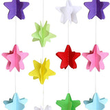 3D star backdrop garland decoration for party and celebration décor from Funzoop The Party Shop