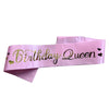 Birthday Queen Party Sash-funzoop-thepartyshop