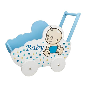 Baby Stroller Gift Basket - Blue/Pink (1Pcs)