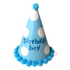 Birthday Boy Polka Pom Pom Cap-Funzoop 