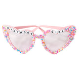 Birthday Girl Party Goggles - Heart Shaped