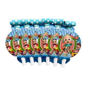 COCO MELON THEME PARTY BLOWOUTS-funzoop-thepartyshop