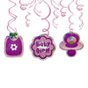 Character Theme Hanging Swirls [6 Pcs] - Baby Girl-funzoop-thepartyshop