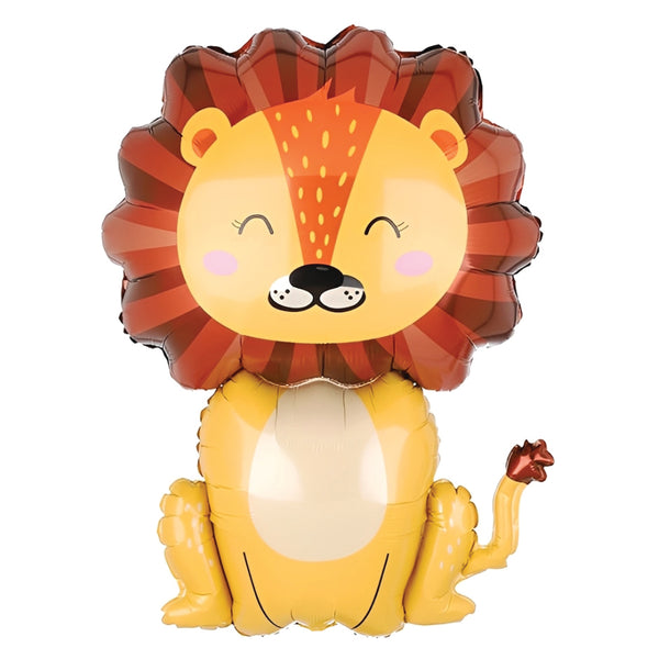 Cute Lion Shaped Foil Balloon
