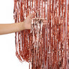 Metallic Foil Party Curtains (Colors: Golden/ Silver/ Purple/ Green/ Red/ Magenta )