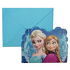 Frozen Theme Invitation Cards [10 Nos]-funzoop-thepartyshop