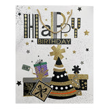 GLITTER HAPPY BIRTHDAY PAPER GIFT BAG-funzoop-thepartyshop