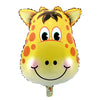 Giraffe Face Printed Foil Balloon-funzoop-thepartyshop