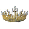 Glass Beads Bridal Tiara Hair Crown-funzoop-thepartyshop