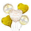 Happy Anniversary 5 In 1 Foil Balloons Set-funzoop-thepartyshop