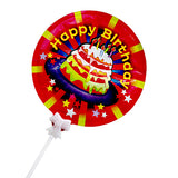 Happy Birthday Foil Balloon Cake Topper-funzoop-thepartyshop