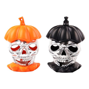 Halloween Pumpkin Skull Decoration-funzoop-thepartyshop