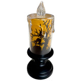 Halloween LED Candle with Stand (1 pcs)