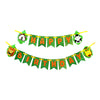 Happy Birthday Animals Theme EVA Banner-funzoop-thepartyshop