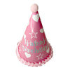 Happy Birthday Lace Party Cap - Assorted Colors