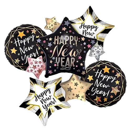 Happy_New_Year_THREE_STARS_5-in-1_Foil_Balloons_Set-funzoop-thepartyshop