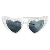 Heart Shaped Party Goggles - (Red/ White/ Black)