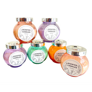 Scented Soy Wax Jar Candles - Assorted Aroma Candles for Home Décor & Gifting