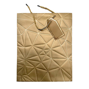 LEATHER LOOK PAPER GIFT BAG-funzoop-thepartyshop