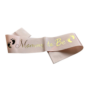 Mom to Be Sash - Rose Gold -funzoop-thepartyshop